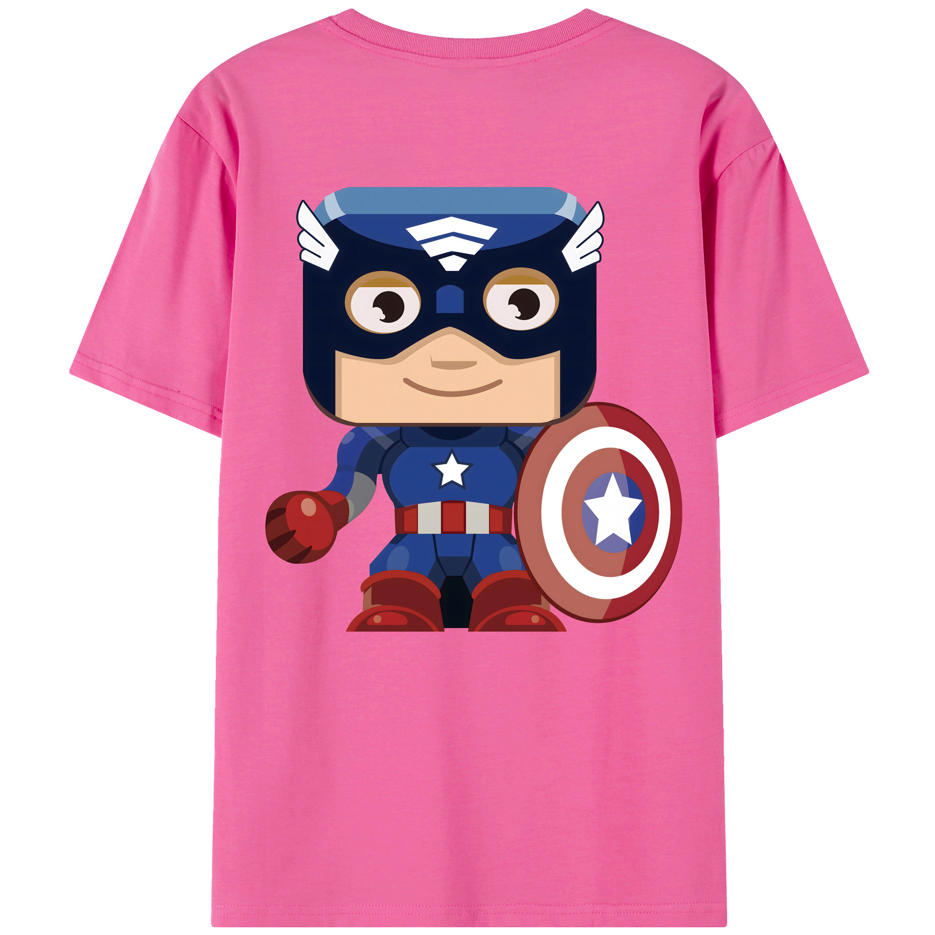 （画像用） アベンジャーズ The Avengers レディース半袖Tシャツ(バックプリント)